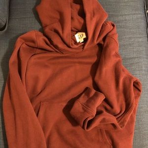 Gap Men’s Burgundy Hoodie Small